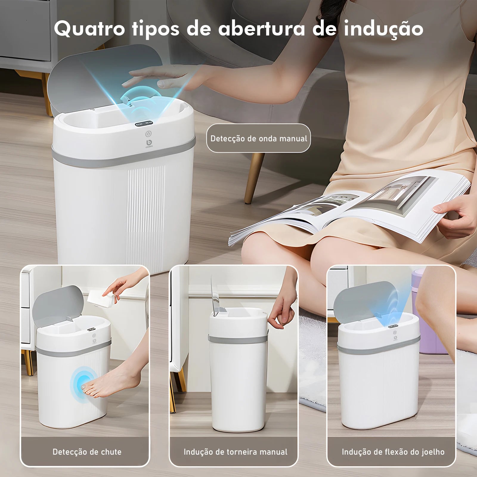 Lixeira Inteligente com Sensor Automático