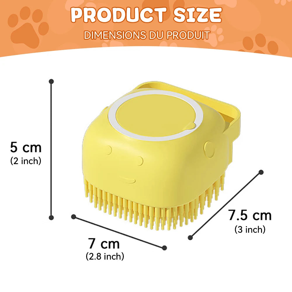 Escova de banho para animais