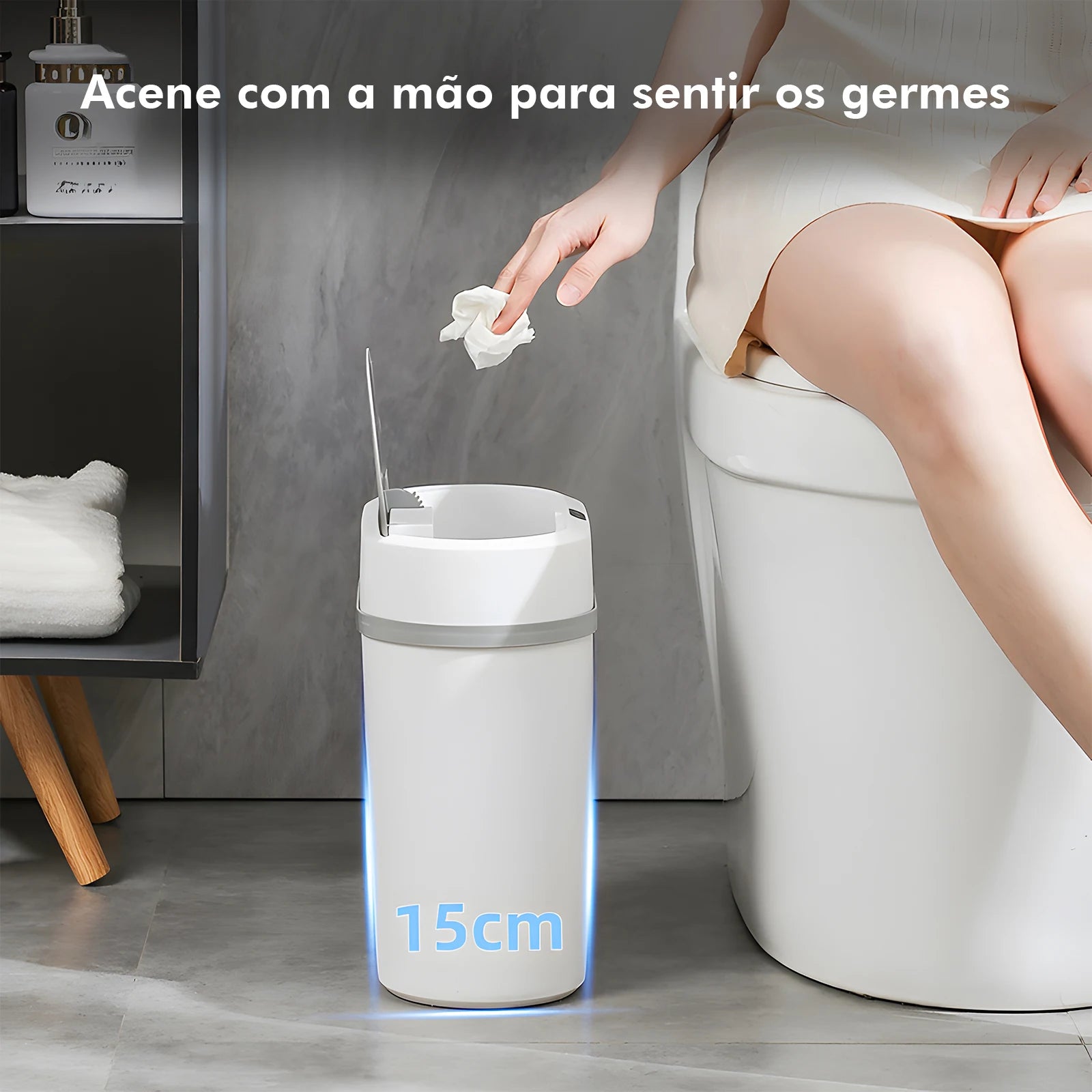 Lixeira Inteligente com Sensor Automático