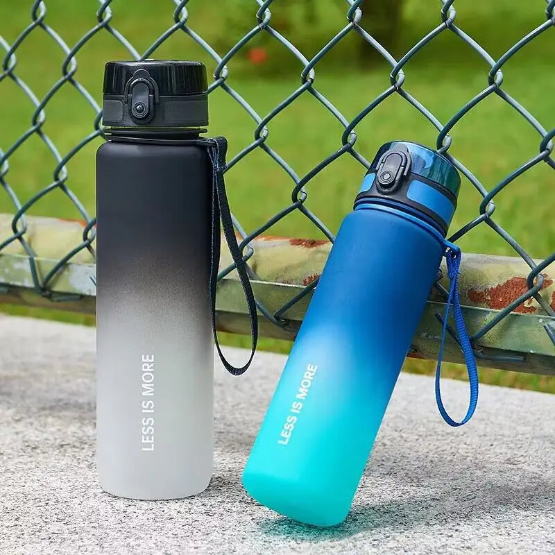 Garrafa de água esportiva de grande capacidade de 1000 ml