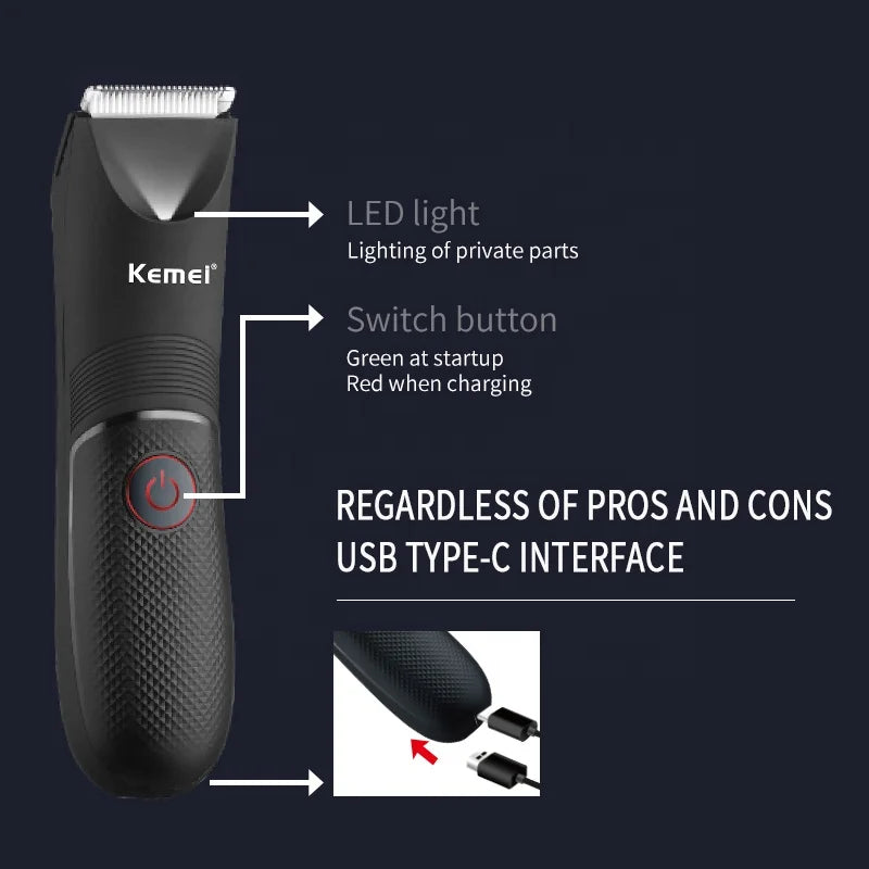 Máquina de Cortar Cabelo - Kemei