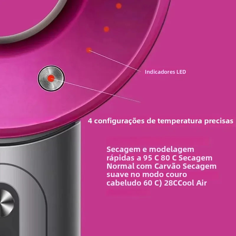 Secador de cabelo de alta potência sem folhas 110.000 RPM