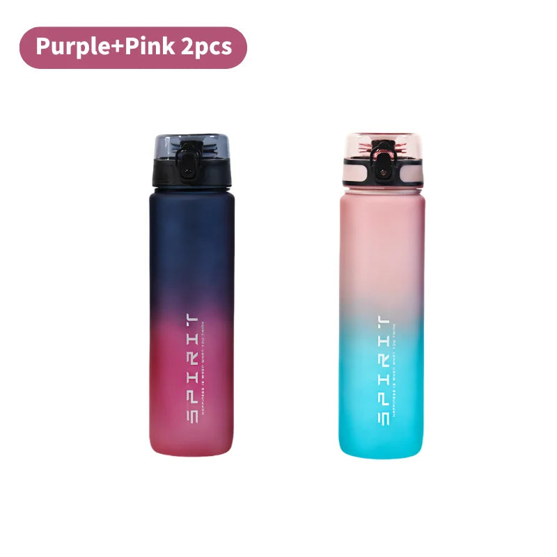 Garrafa de água esportiva de grande capacidade de 1000 ml