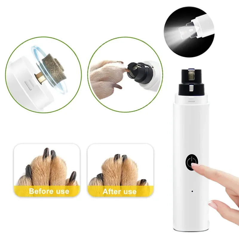 Lixador de Unhas Elétrico para Pets