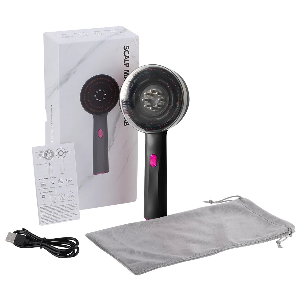 Massageador Capilar com Luz Vermelha Hailicare