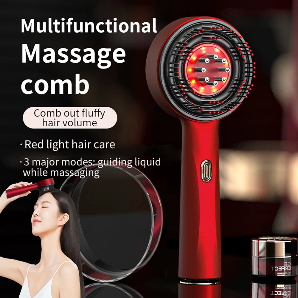Massageador Capilar com Luz Vermelha Hailicare