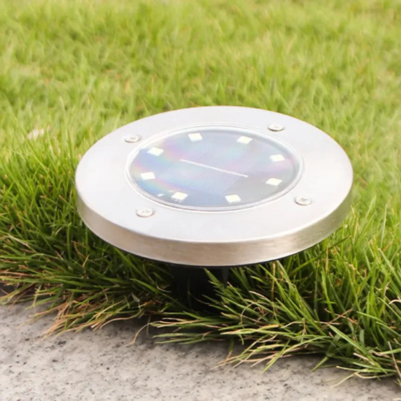 luzes solares de solo, LED, à prova d'água