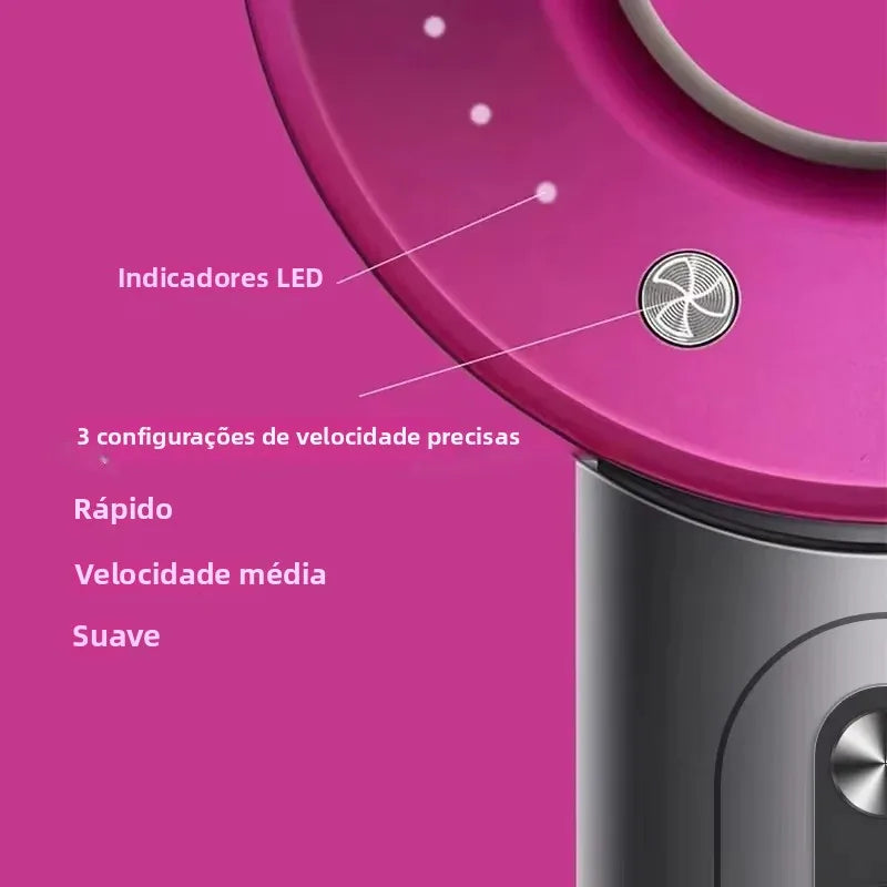 Secador de cabelo de alta potência sem folhas 110.000 RPM