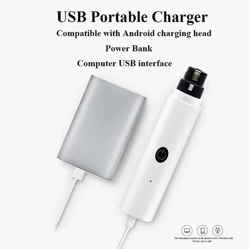 Lixador de Unhas Elétrico para Pets