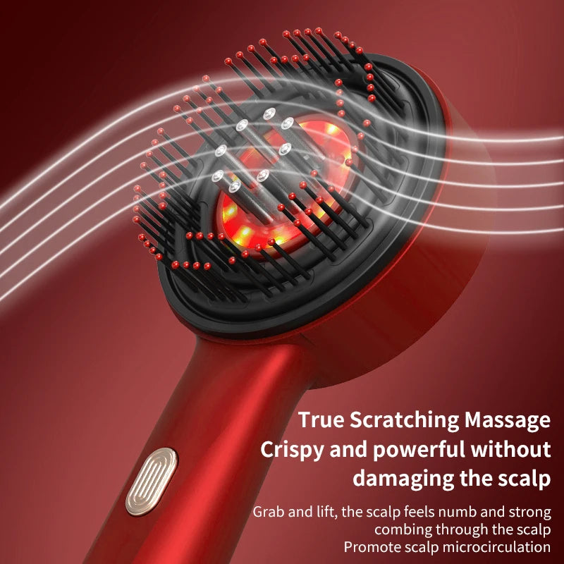 Massageador Capilar com Luz Vermelha Hailicare